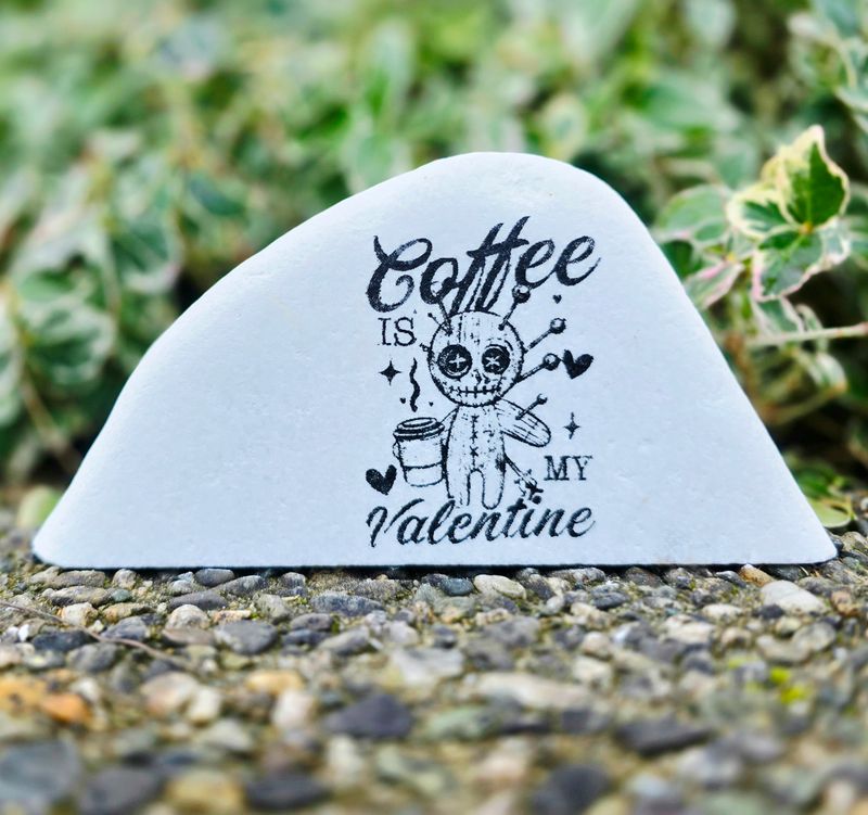 Coffee Valentine Voodoo Doll