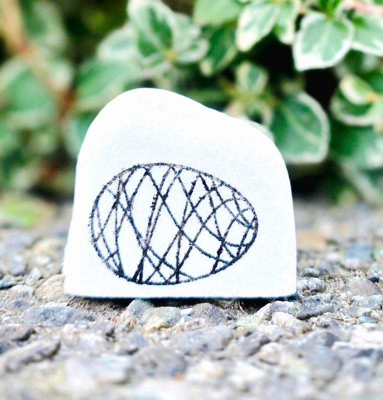 Twine-Wrapped Easter Egg