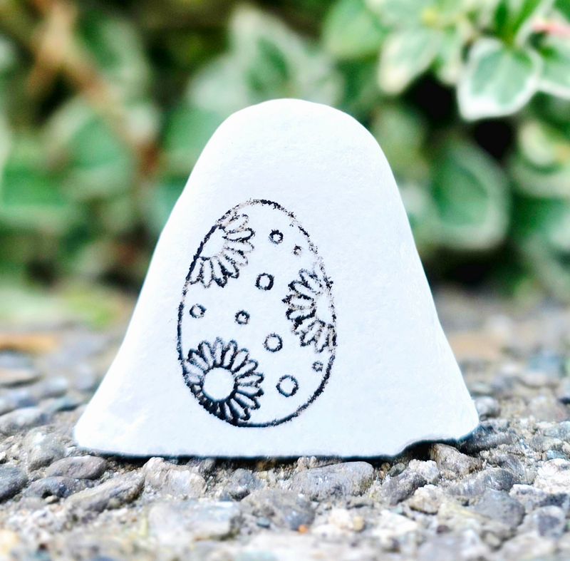 Floral Polka Dot Easter Egg