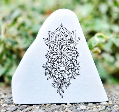 Vertical Bloom Mandala