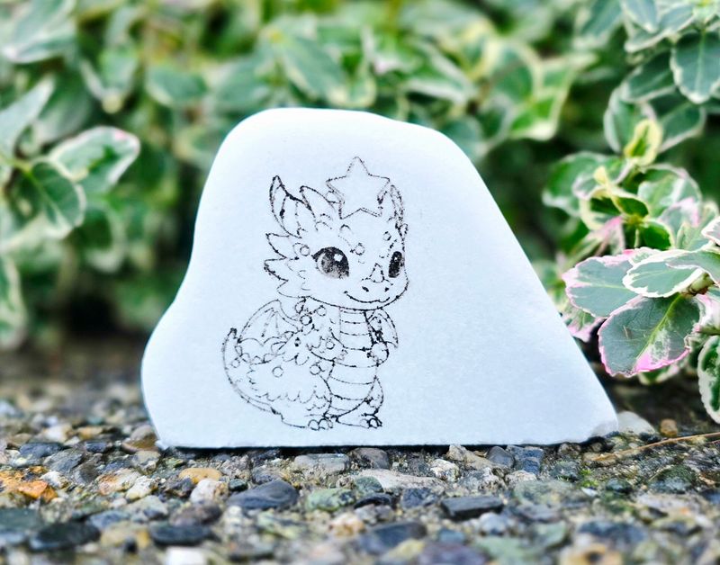 Starry Christmas Dragon