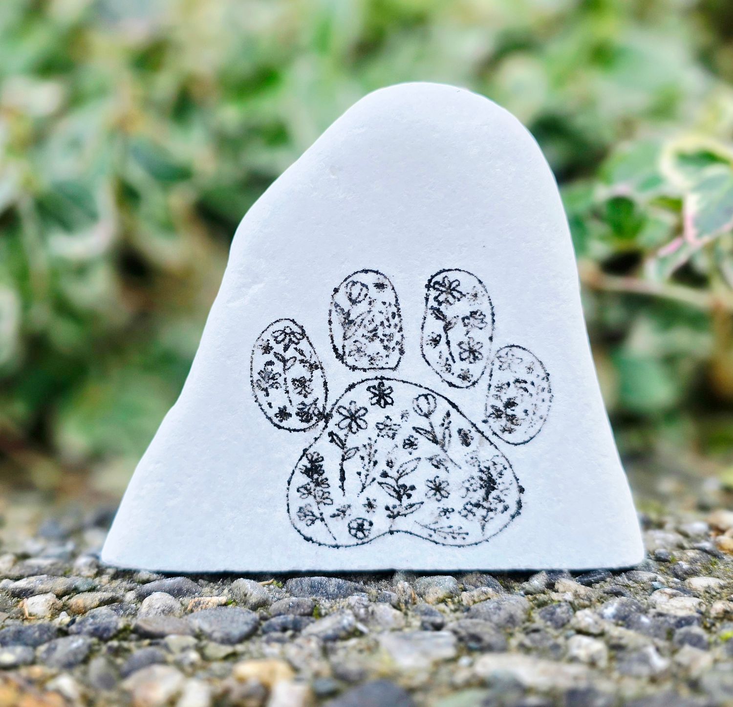 Floral Pawprint