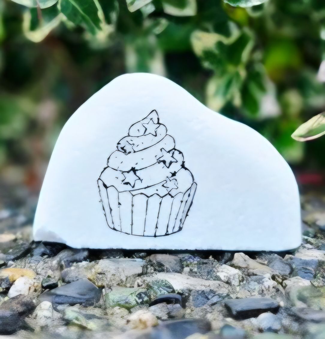 Starry Sprinkle Cupcake