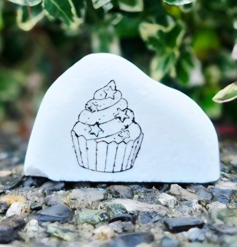 Starry Sprinkle Cupcake