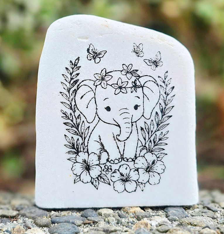 Elephant in Bloom