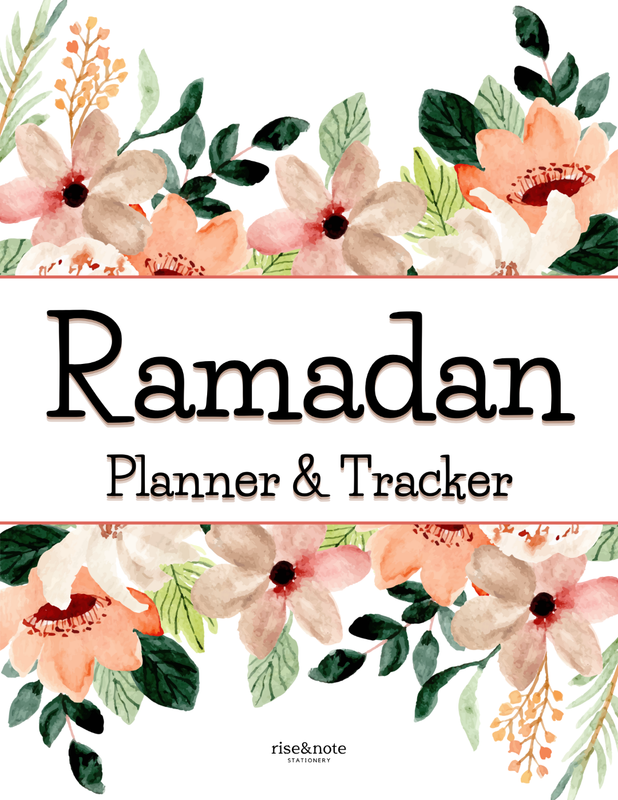Ramadan Planner and Tracker - PDF Version