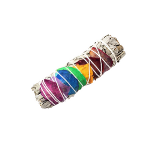 7 Chakra and White Sage 4&quot;
