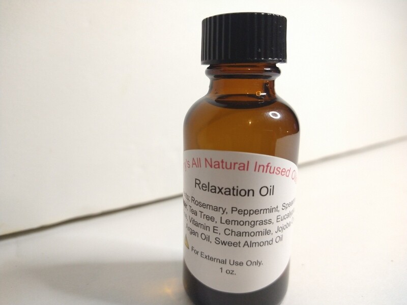 Infused Relaxation Oil 1 oz.