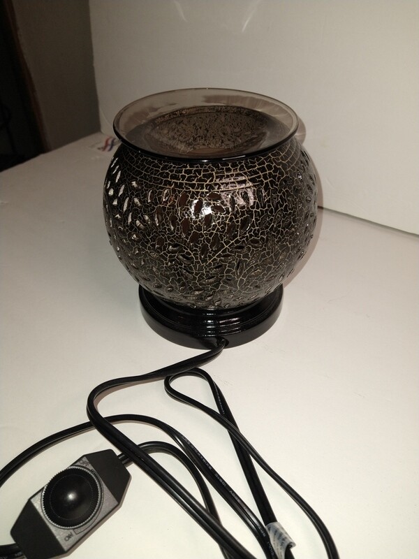 Dark Wood Pottery Oil Burner