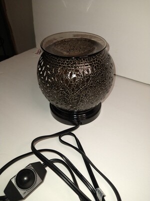 Dark Wood Pottery Oil Burner