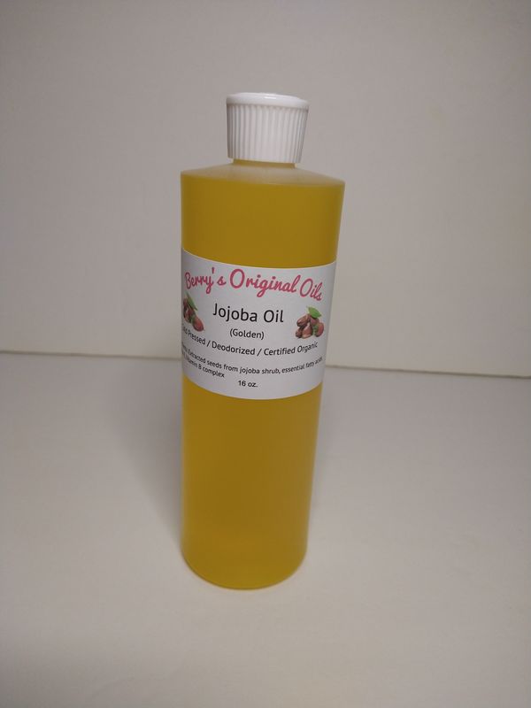 Jojoba Oil (Golden) 16 oz.