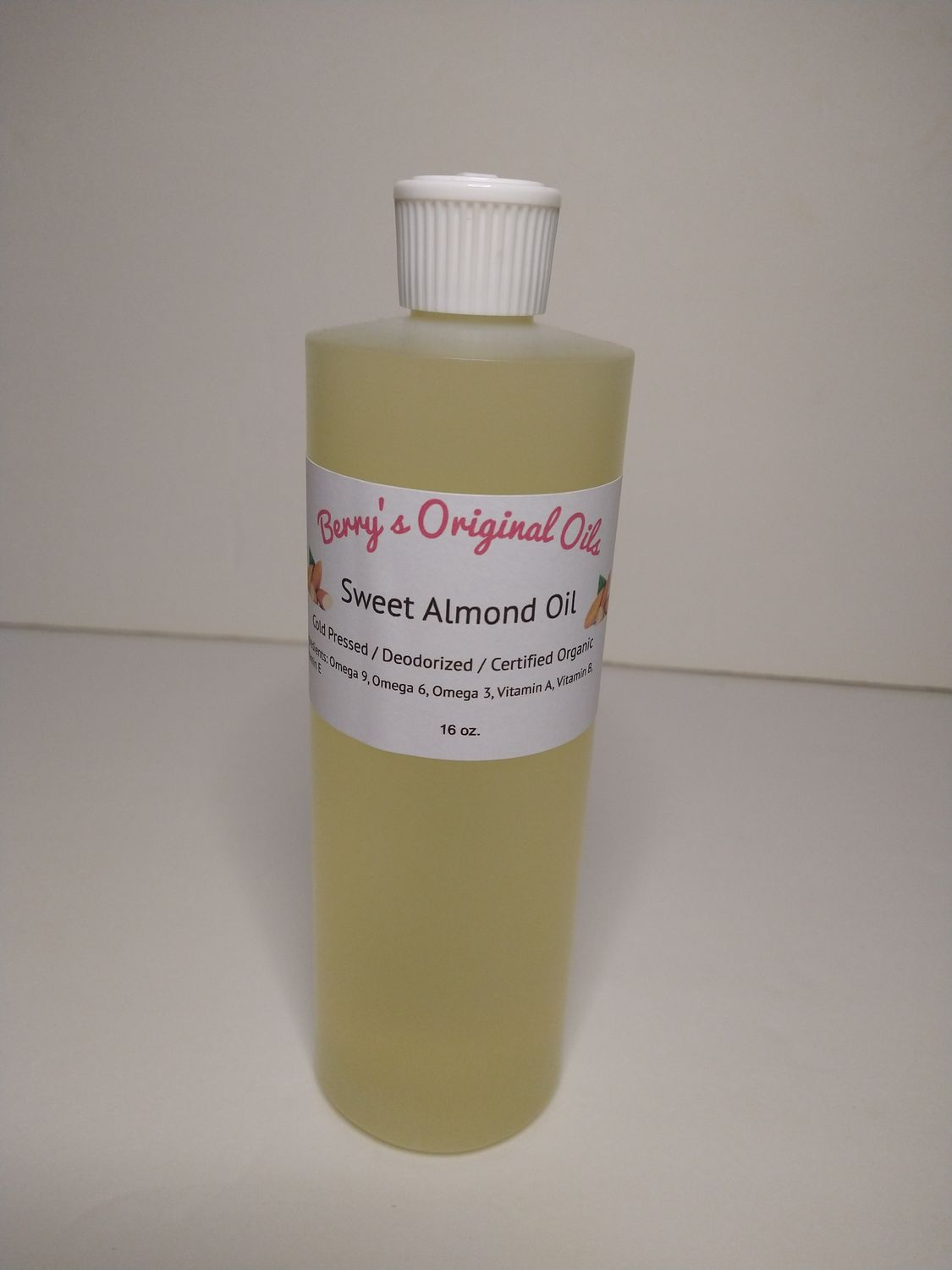 Sweet Almond Oil 16oz.