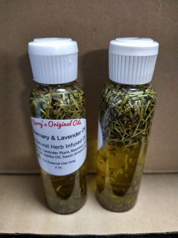 Rosemary &amp; Lavender Infused Oil (2 oz.)