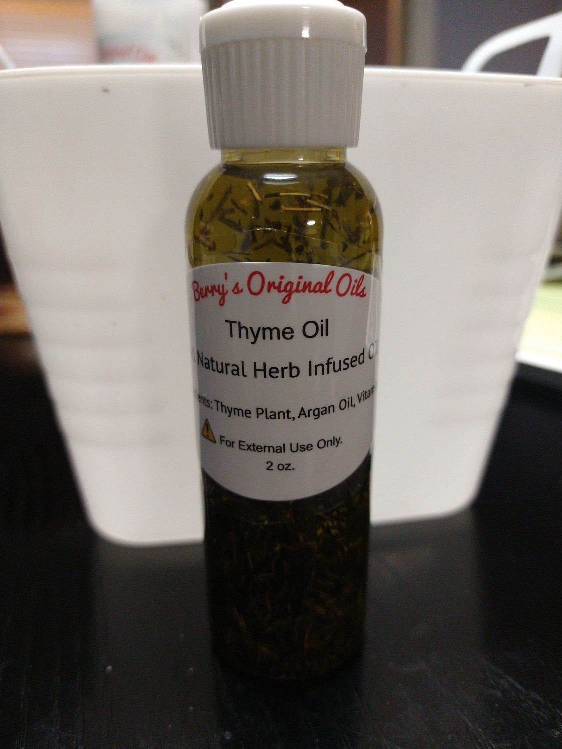 Thyme Infused Oil (2 oz.)