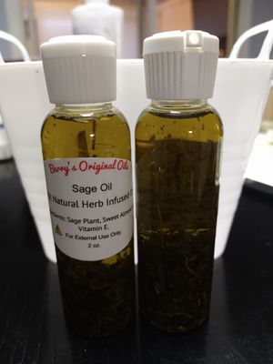 Sage Infused Oil (2 oz.)