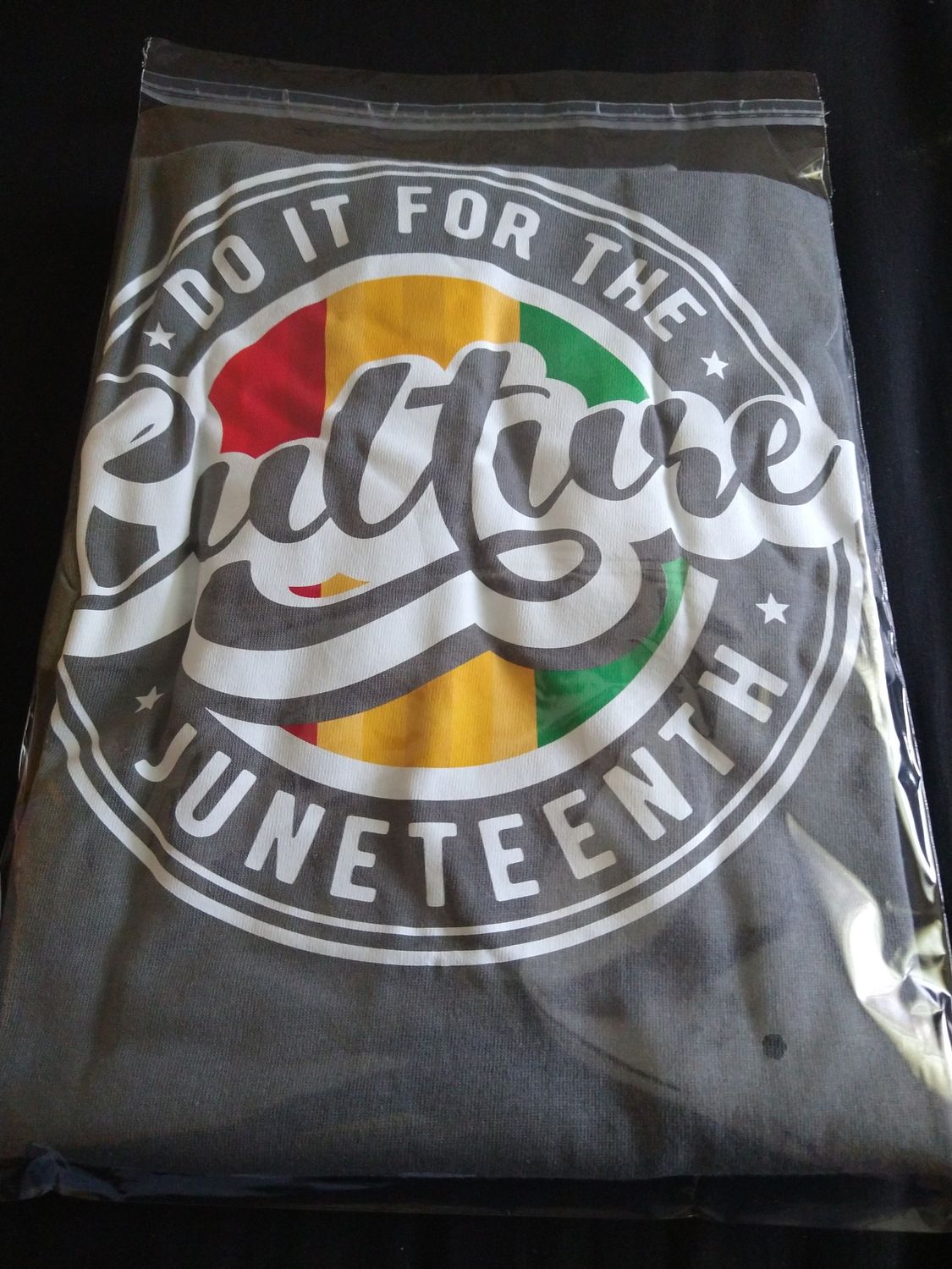 Juneteenth T Shirt (gray)