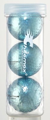 Blue Golf Balls - Chromax M1x 3 Ball Tube