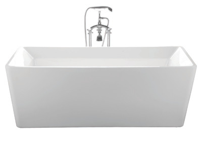 Squared Freestanding Double Skinned Acrylic Bath