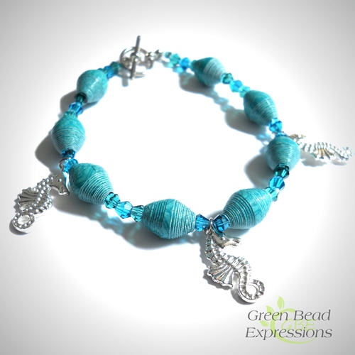 Seahorse bracelet