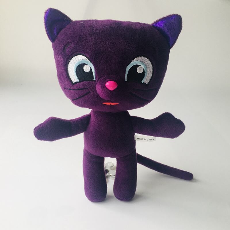 Anime Small True And Rainbow Kingdom Purple Cat Abu Bartleby Plush Toys Wholesale