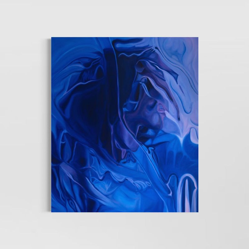 'HUES OF BLUE AND PURPLE' 'HUES OF BLUE AND PURPLE'