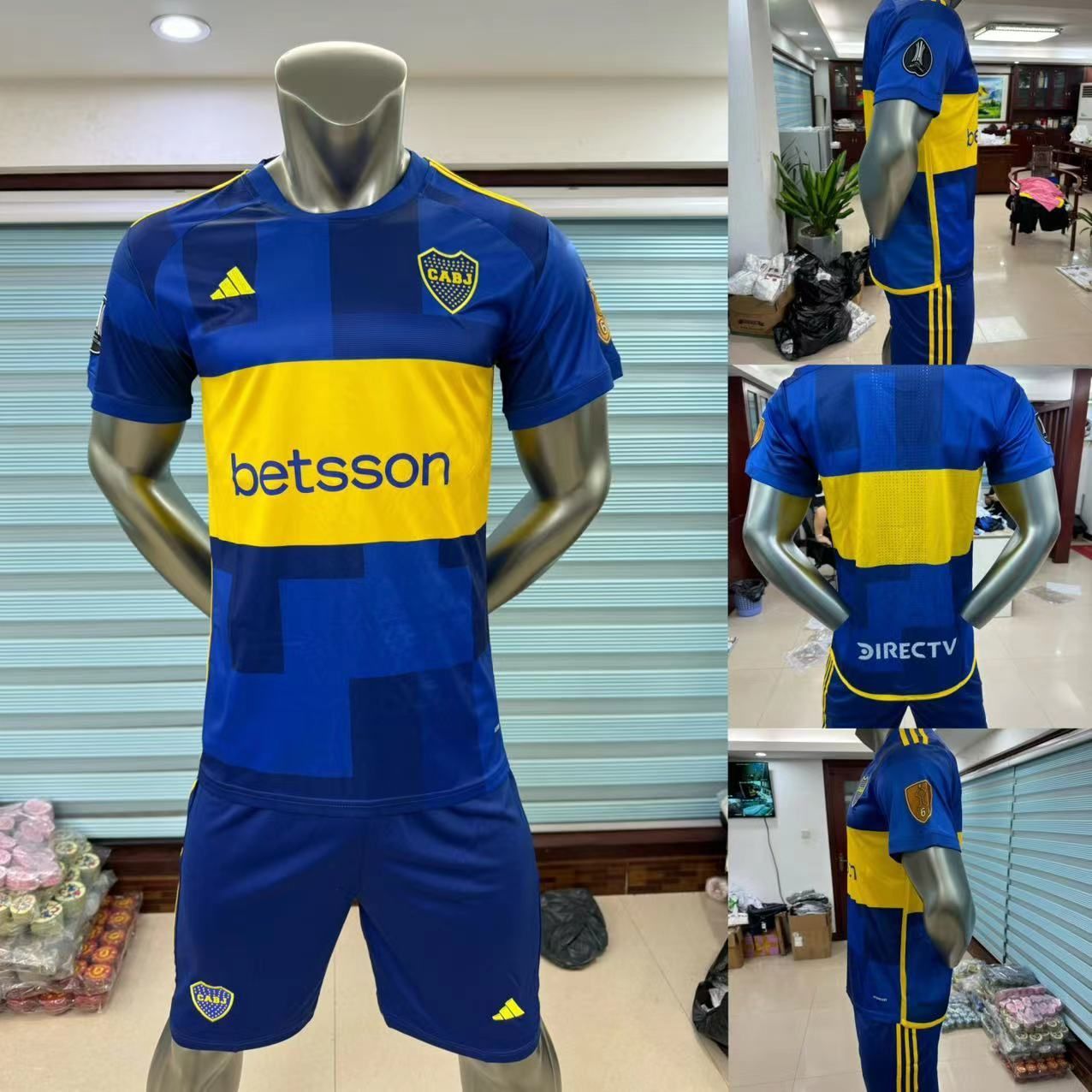 UNIFORME BOCA JUNIORS LOCAL DRI-FIT IMPORTADO