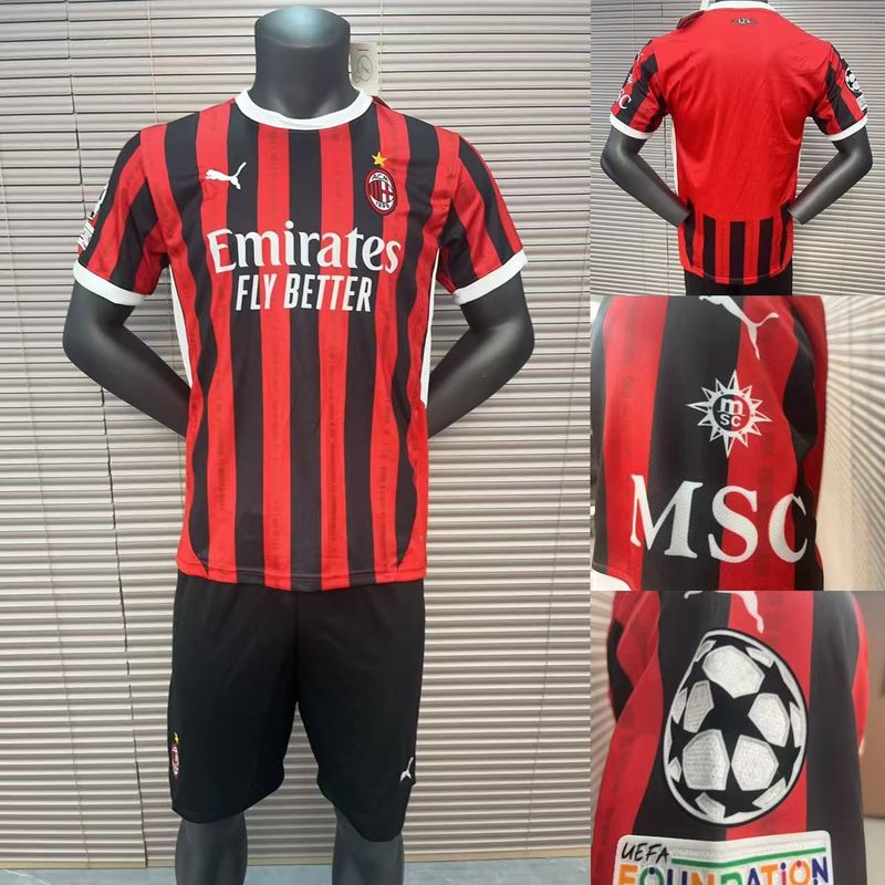 UNIFORME AC MILAN LOCAL DRI-FIT IMPORTADO UNIFORME AC MILAN LOCAL DRI-FIT IMPORTADO