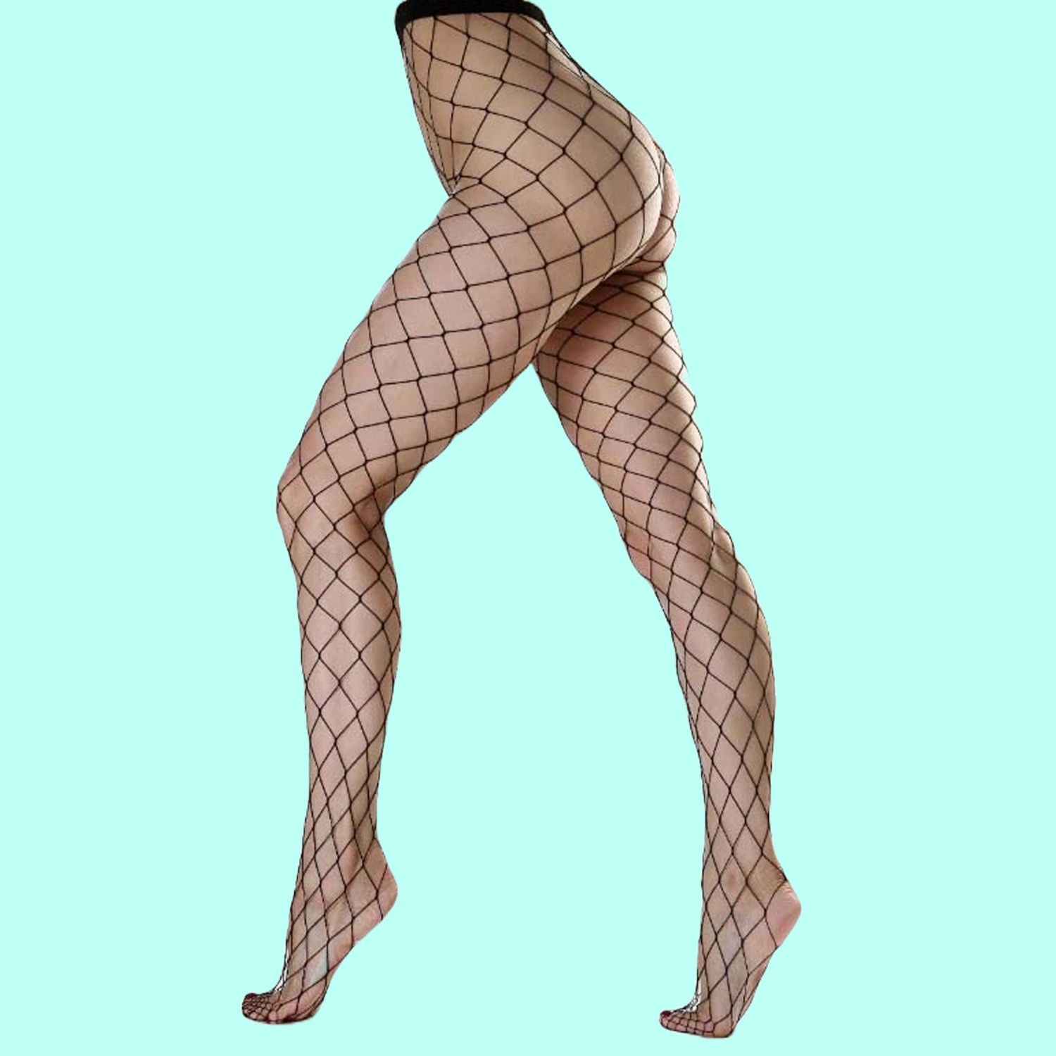 Extra Large Net Tights
