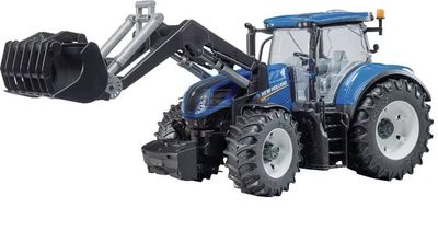 TRACTOR JUGUETE NEW HOLLAND T 7.315 CON PALA