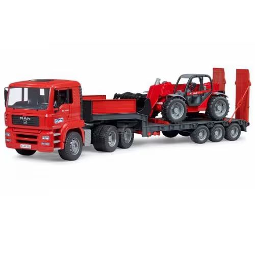 MAN TGA CON MANITOU TELESCOPICA