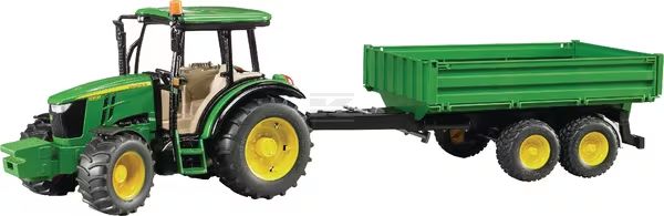 TRACTOR JOHN DEERE 5115M CON REMOLQUE