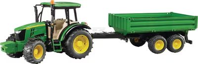 TRACTOR JOHN DEERE 5115M CON REMOLQUE