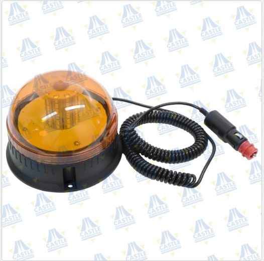FARO ROTATIVO LED BASE MAGNETICA 12-24V 30W 60LED IP56 TREKER MOD CA8183
