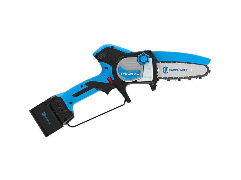 PODADORA ELÉCTRICA TYSON XL DE CADENA CON BATERÍA ENCHUFABLE