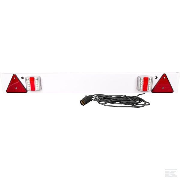LA65017KR Tablero luminoso LED 12V 4 pies, 6 m de cable, enchufe de 7 clavijas