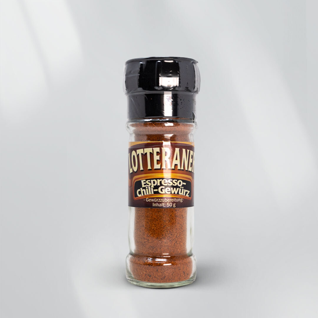 Espresso Chili Gewürz in der Gewürzmühle