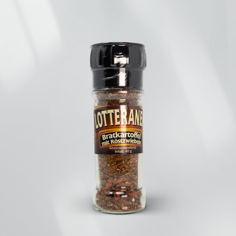 Bratkartoffel Gewürzsalz in der Gewürzmühle