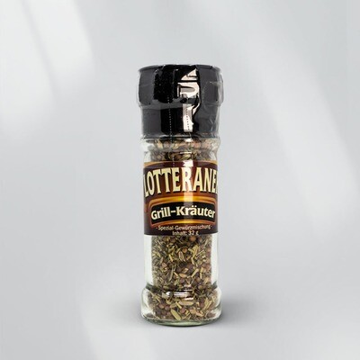 Grill-Kräuter in der Gewürzmühle