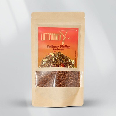 Erdbeer-Pfeffer Rooibostee Erdbeer-Pfeffer Rooibostee