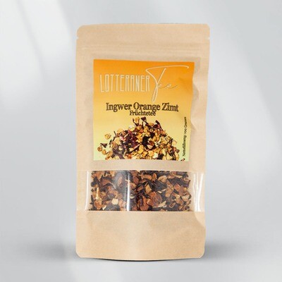 Ingwer-Orange-Zimt Früchtetee