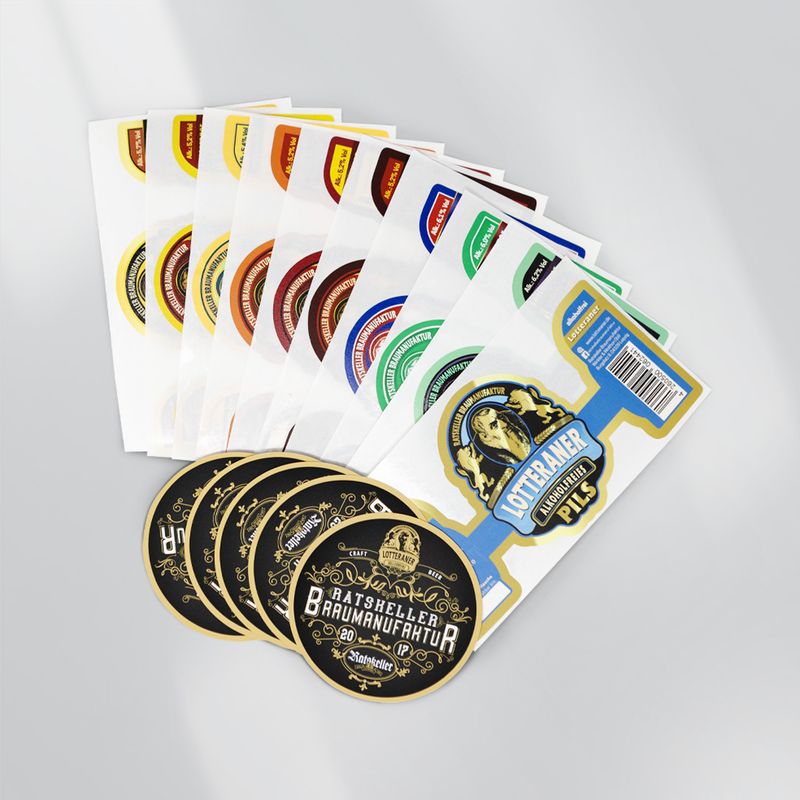 Etikettensammlung