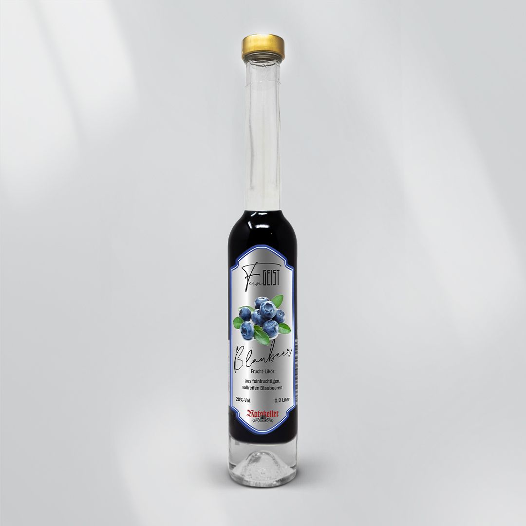 Blaubeer Frucht-Likör (0,2 L)