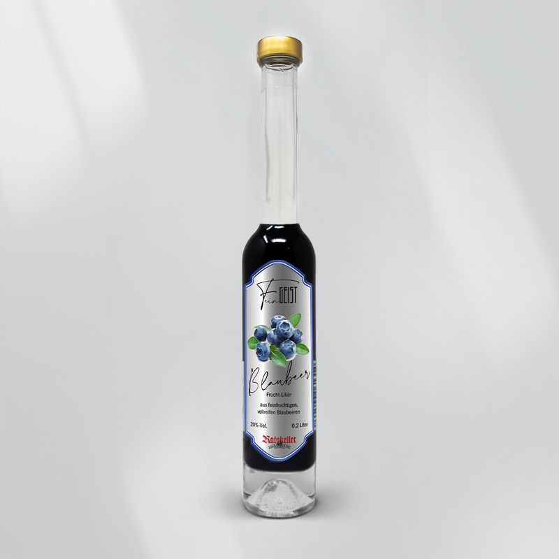Blaubeer Frucht-Likör (0,2 L)