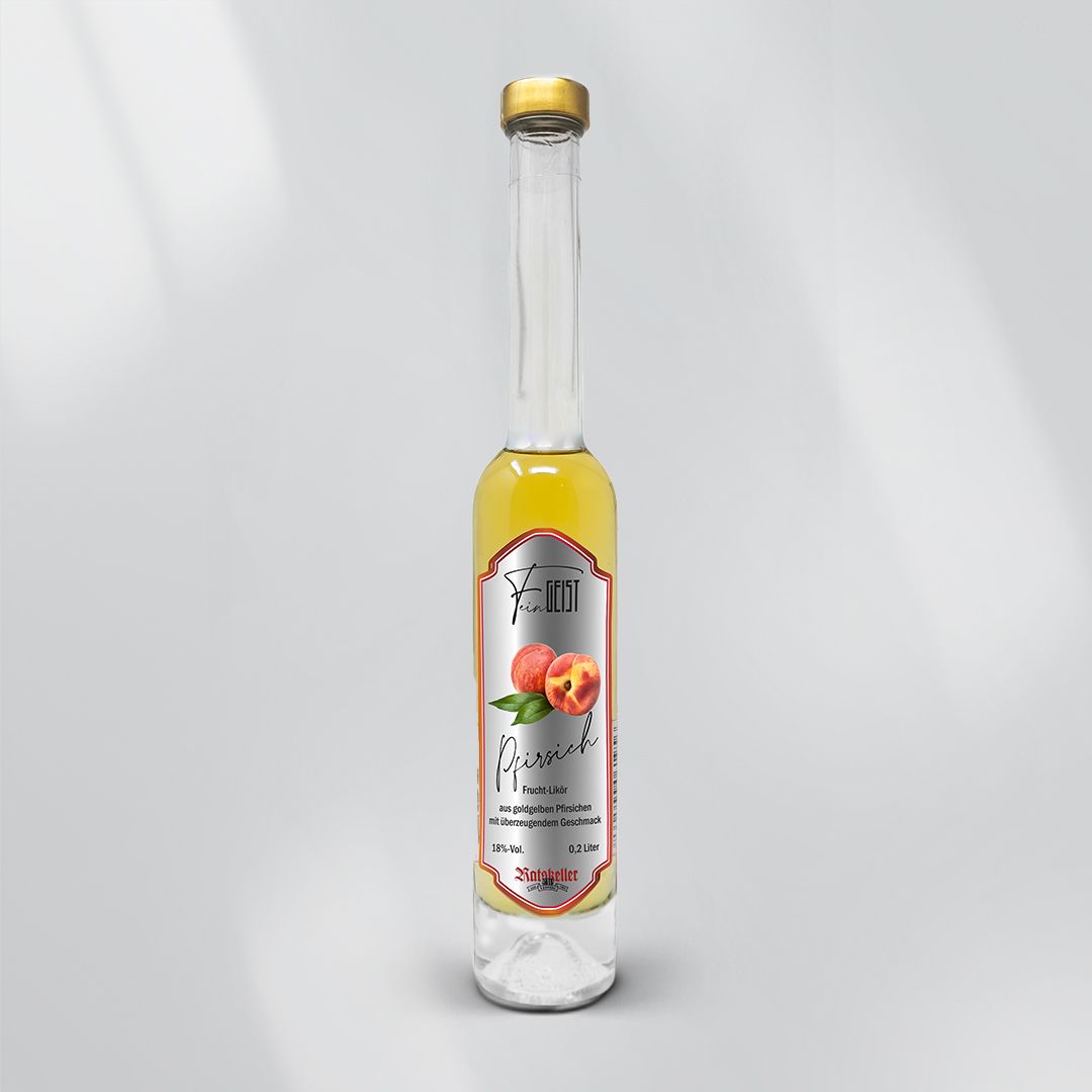 Pfirsich Frucht-Likör (0,2 L)