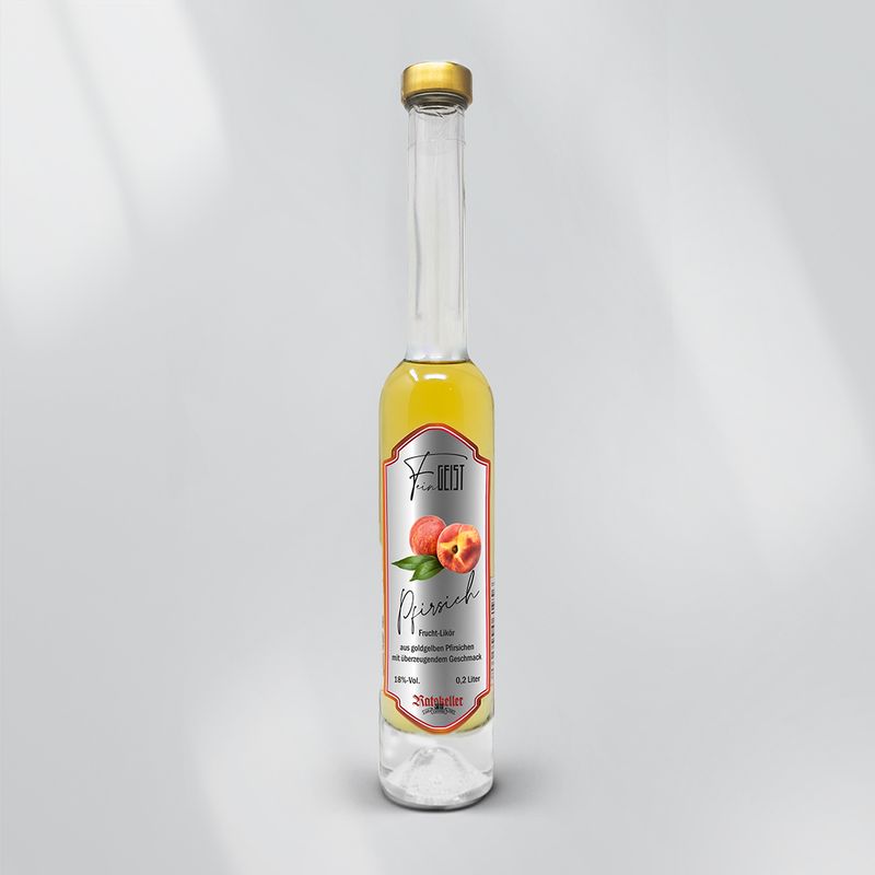 Pfirsich Frucht-Likör (0,2 L)
