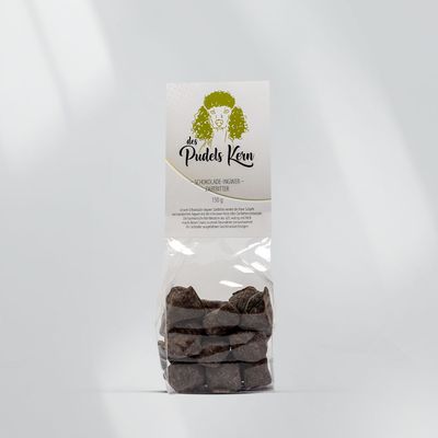 Ingwer in Zartbitterschokolade