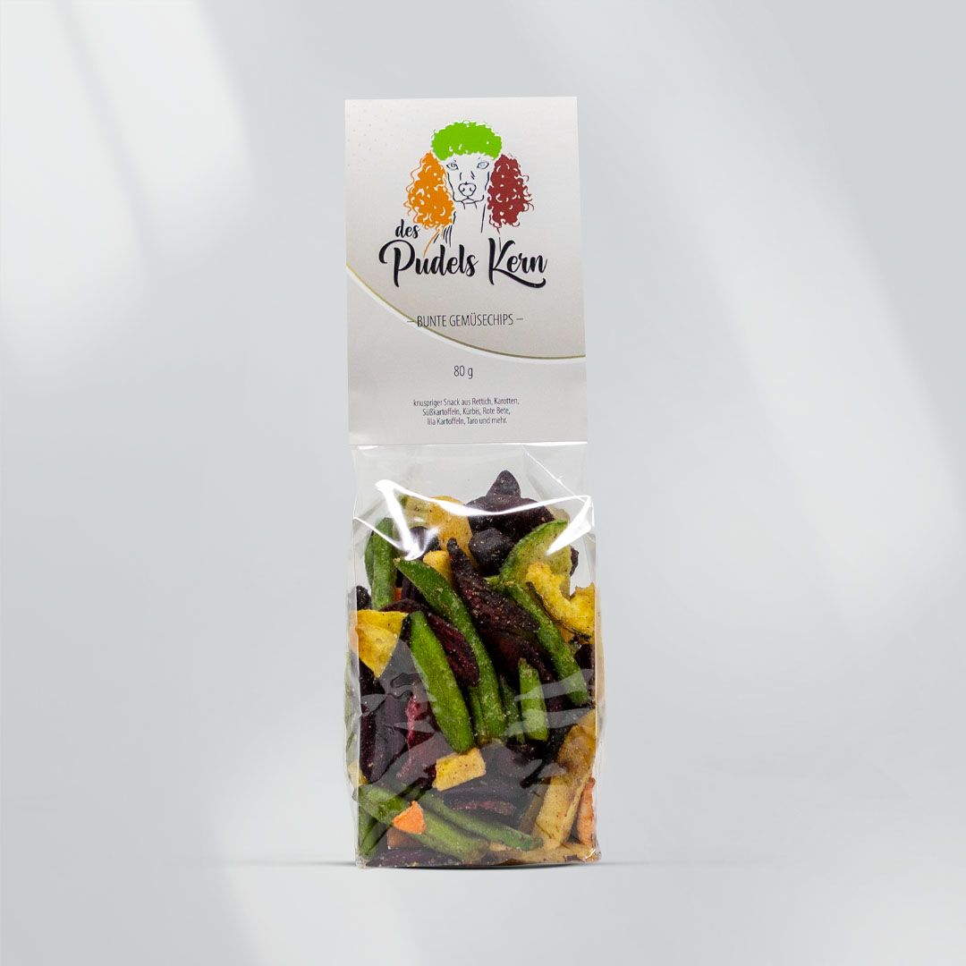 Bunte Gemüsechips