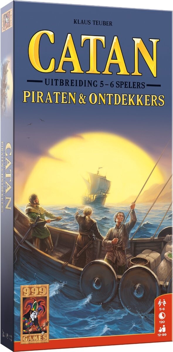 Catan Piraten en ontdekkers uitbreiding 5-6 spelers