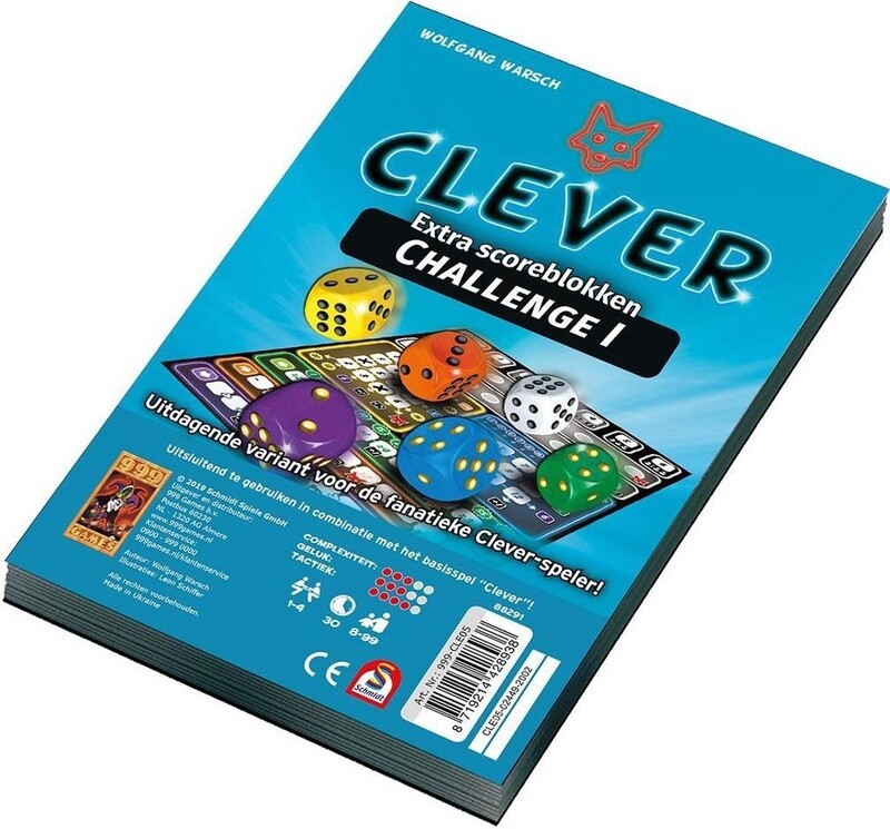Clever extra challenge scoreblok 1