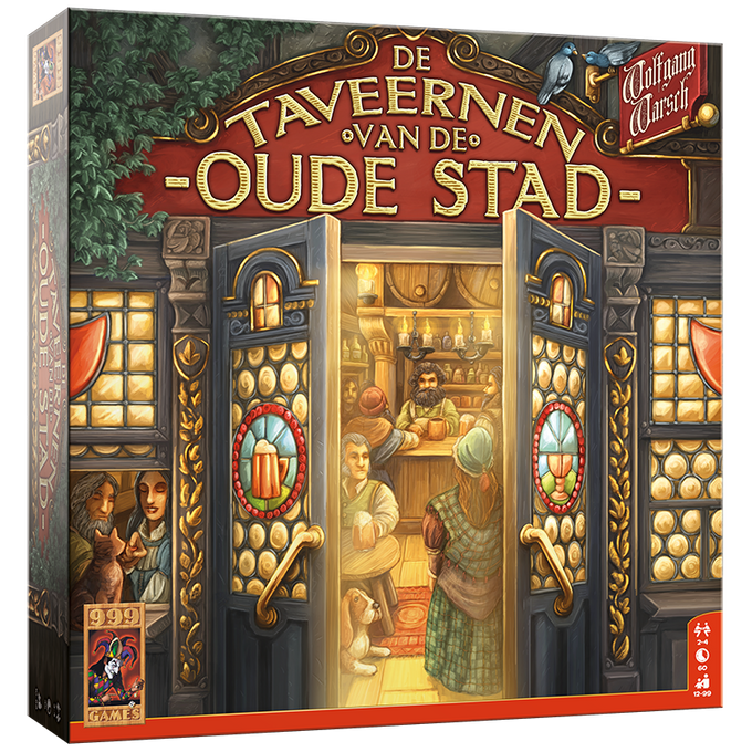De taveernen van de oude stad